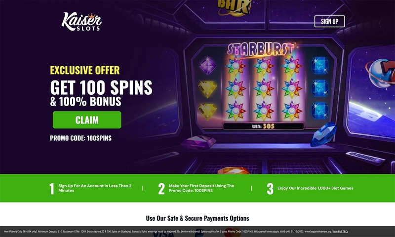 United Kingdom - kaiser slots bonus